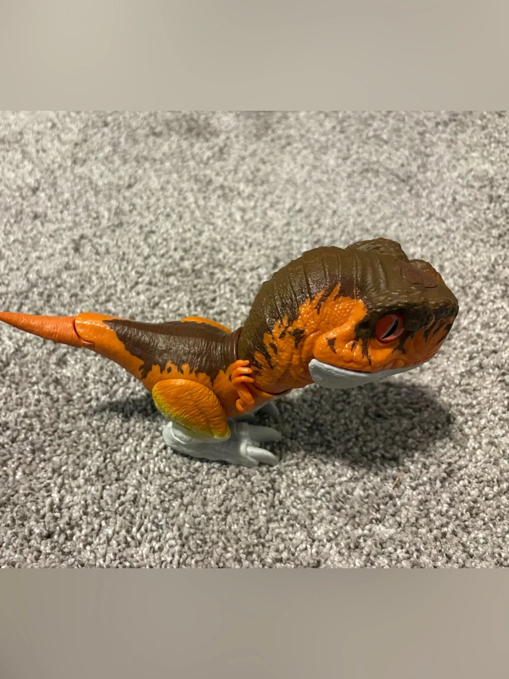 Jurassic World Orange and Brown Reptile Toy Figure - Pets Reptile